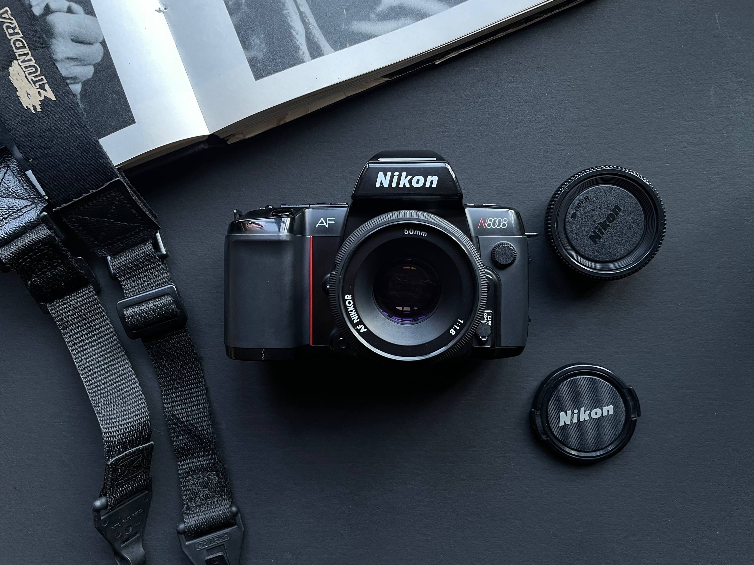 Nikon F-801 / N8008 (1988) плёночная зеркалка
