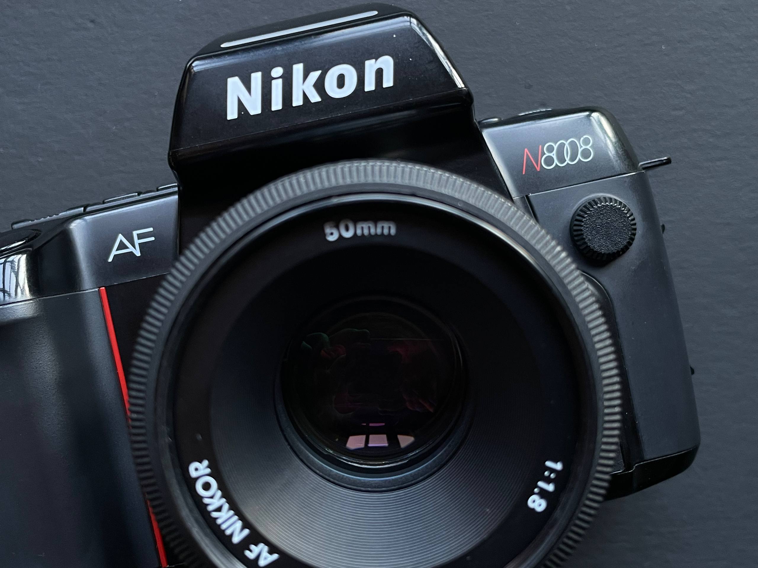 Nikon F-801 / N8008 (1988) плёночная зеркалка