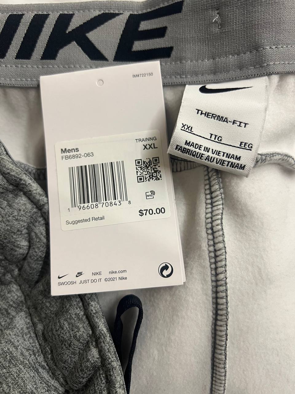 Спортивные штаны Nike Therma-Fit XXL