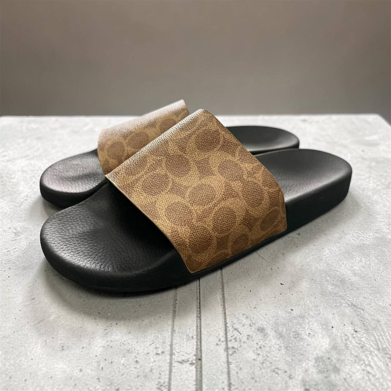 Кроссовки Coach C201 + сланцы Coach Slide (2 пары)