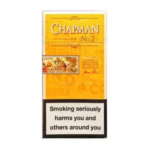 Сигареты Chapman Vanilla (тонкие), 12 пачек