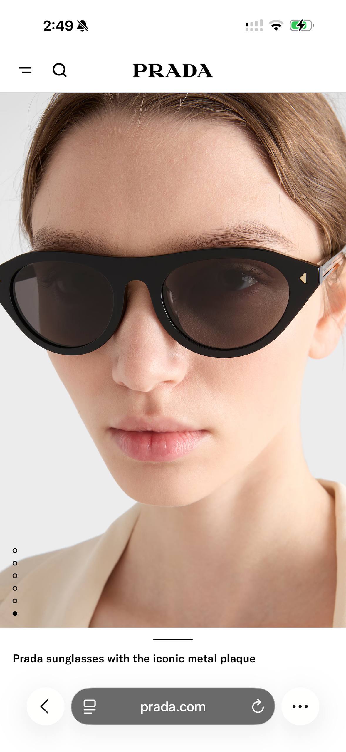 Оригинальные очки Prada