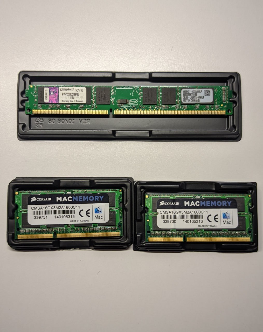 Оперативная память SO-DIMM DDR3 для Mac 16GB (2x8) 1600MHz