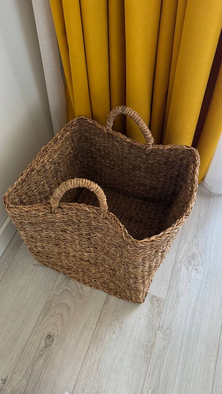Плетеная корзина для хранения H&M Home 35x35x30 см