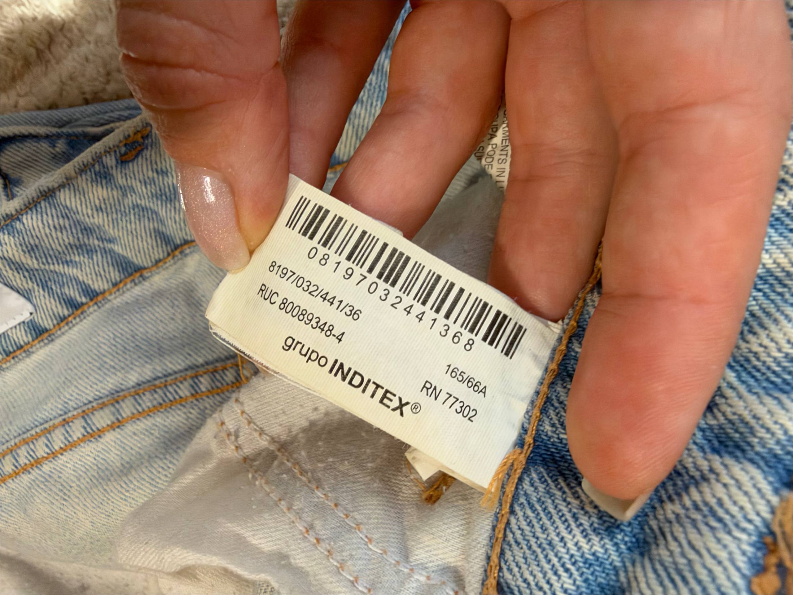 Джинсы Zara женские оверсайз широкие