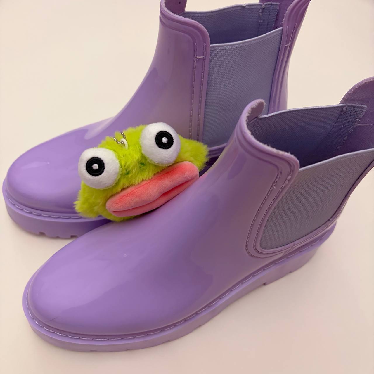 Женские резиновые челси Gadget chunky chelsea rain boots