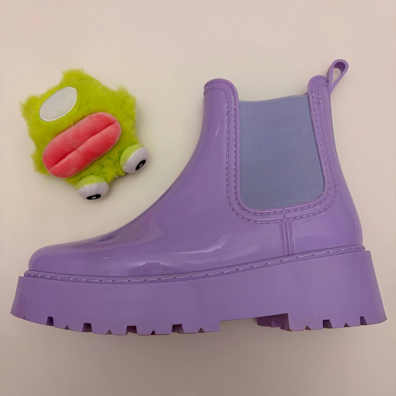 Женские резиновые челси Gadget chunky chelsea rain boots