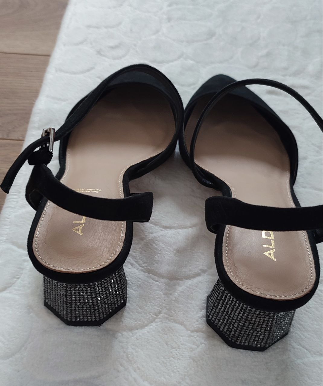 Летние туфли/босоножки ALDO, замша, 38,5