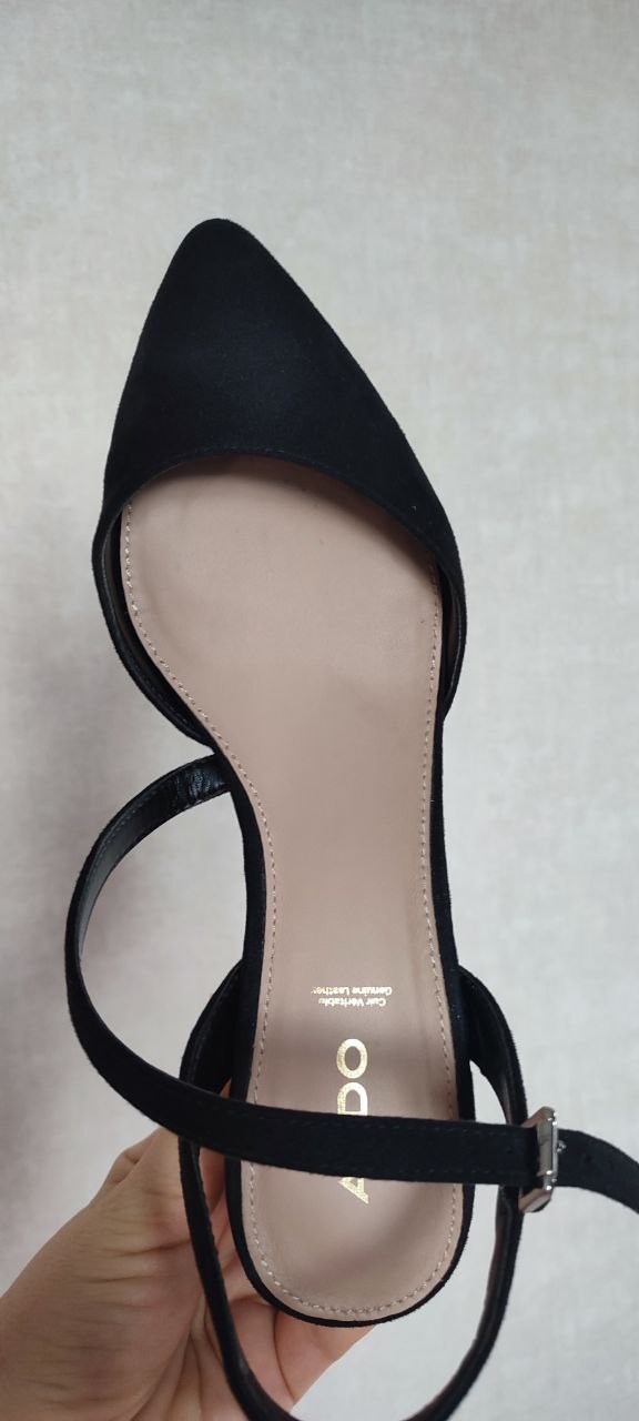 Летние туфли/босоножки ALDO, замша, 38,5