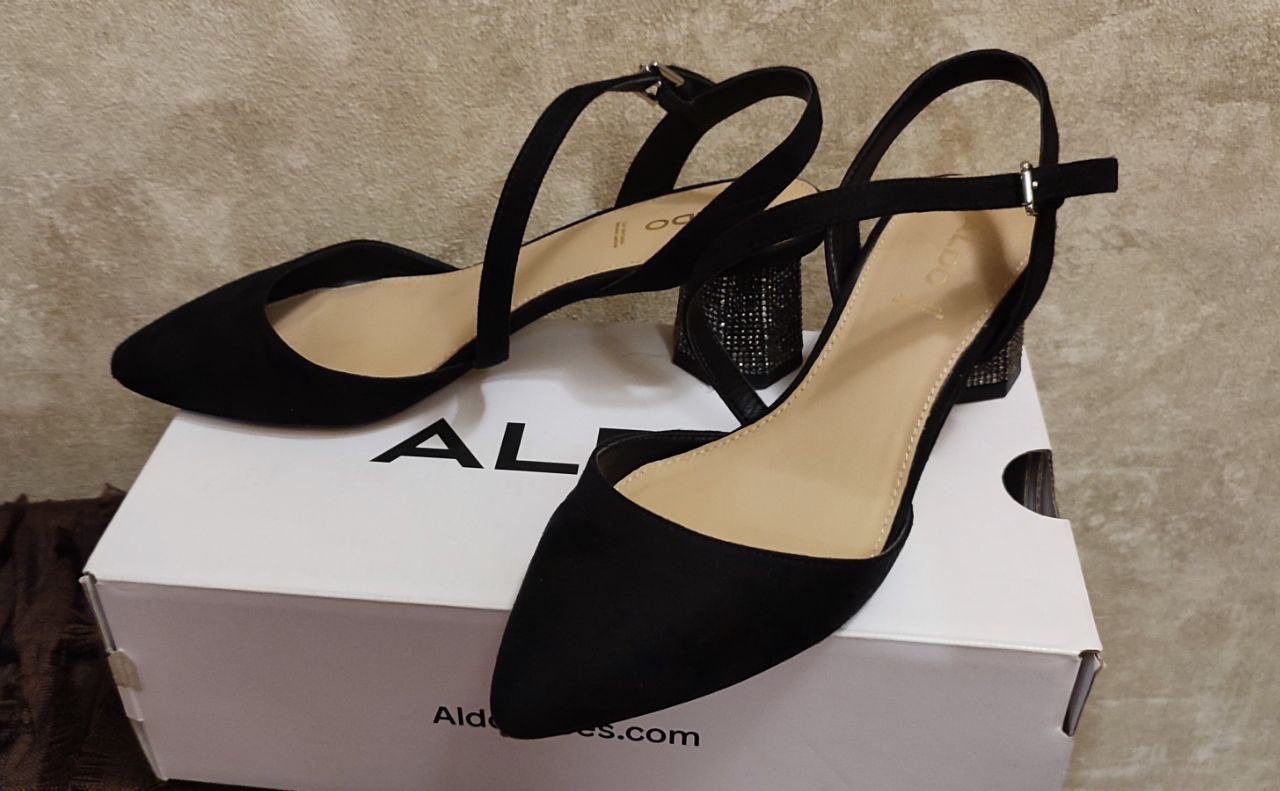 Летние туфли/босоножки ALDO, замша, 38,5
