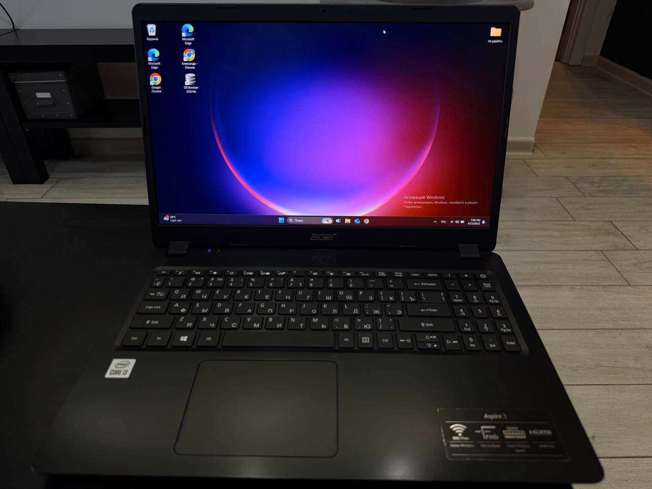 Acer Aspire 3 ноутбук, Intel Core i3, 8 ГБ ОЗУ, 15.6"