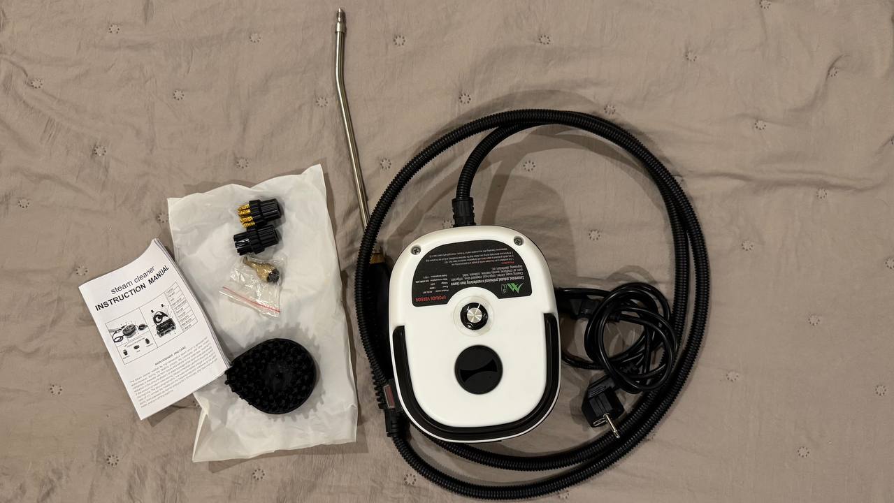 Пароочиститель Steam Cleaner с полным комплектом насадок