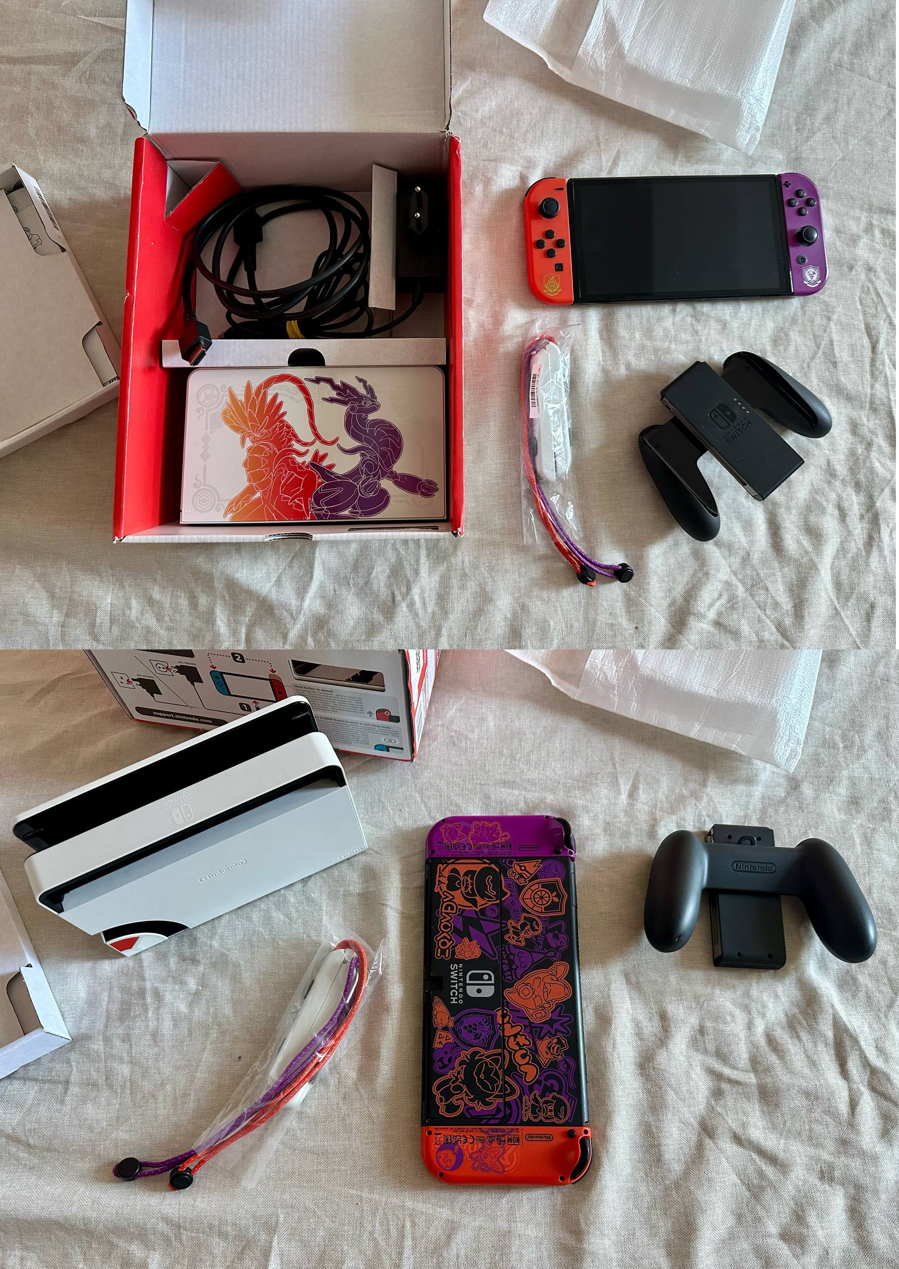 Nintendo Switch OLED Pokémon Scarlet & Violet Edition