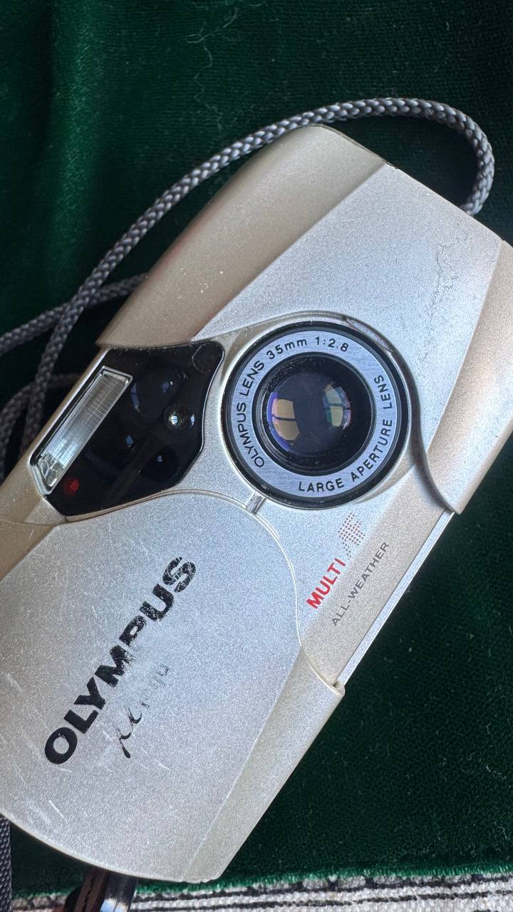 Olympus Mju II пленочная камера
