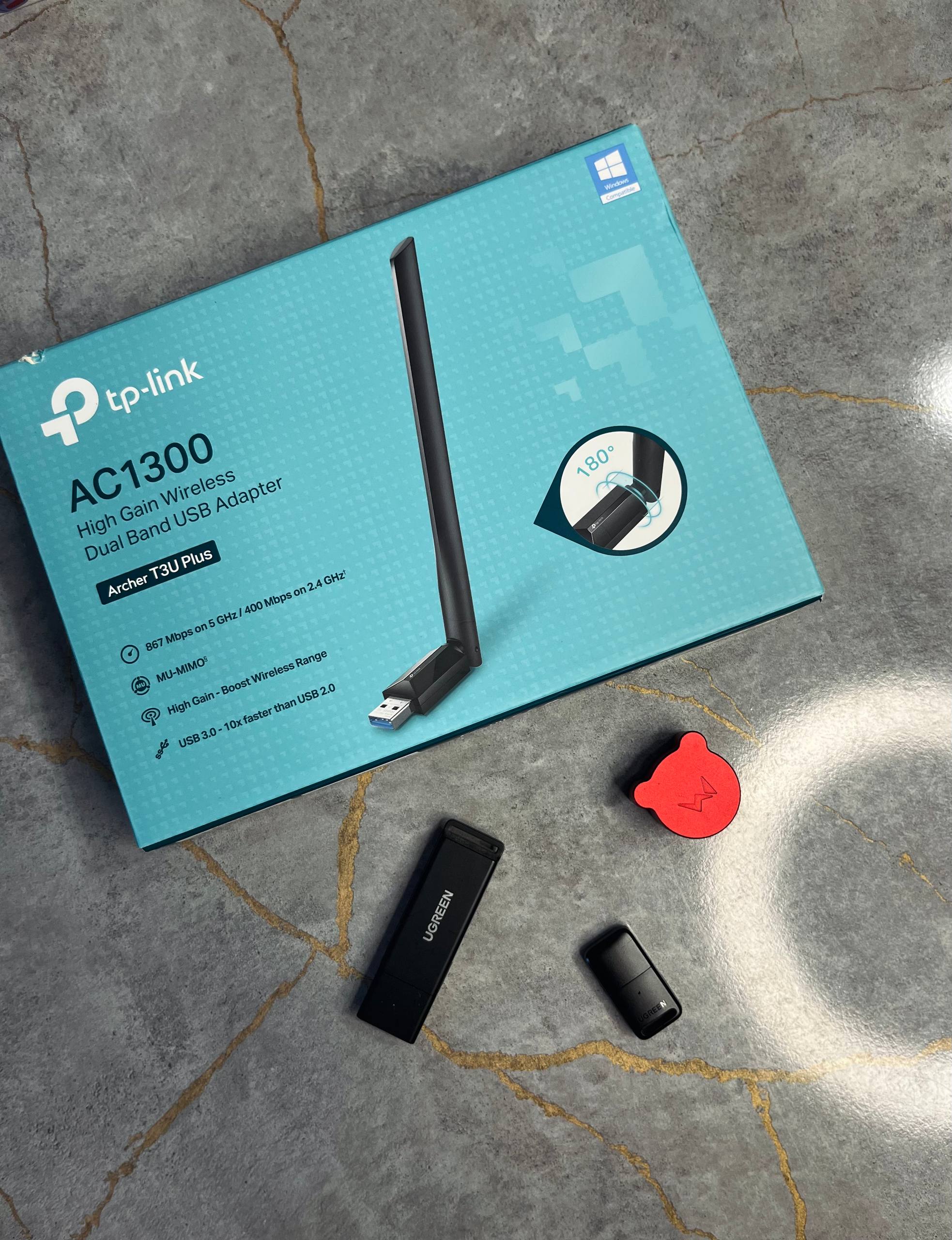 TP-Link T3U Plus Wi-Fi адаптер