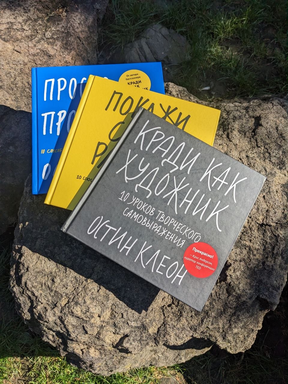 Комплект книг Остина Клеона (3 книги) в кастомных суперобложках