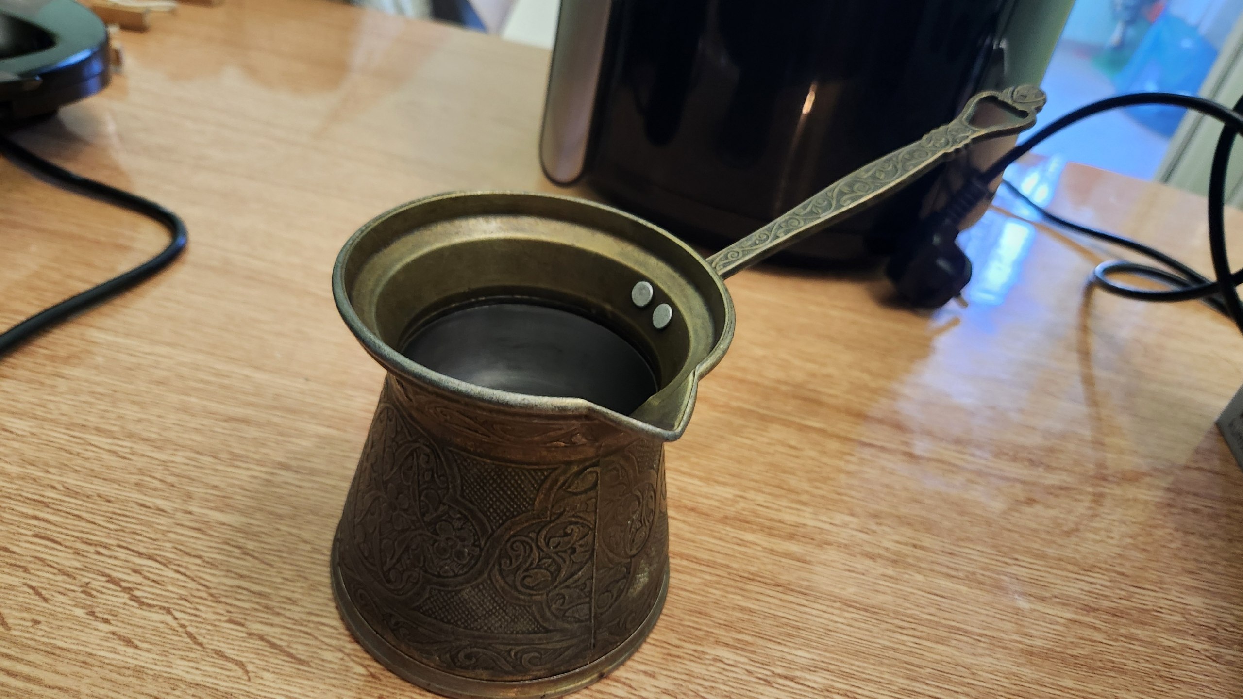 Турка для кофе медная