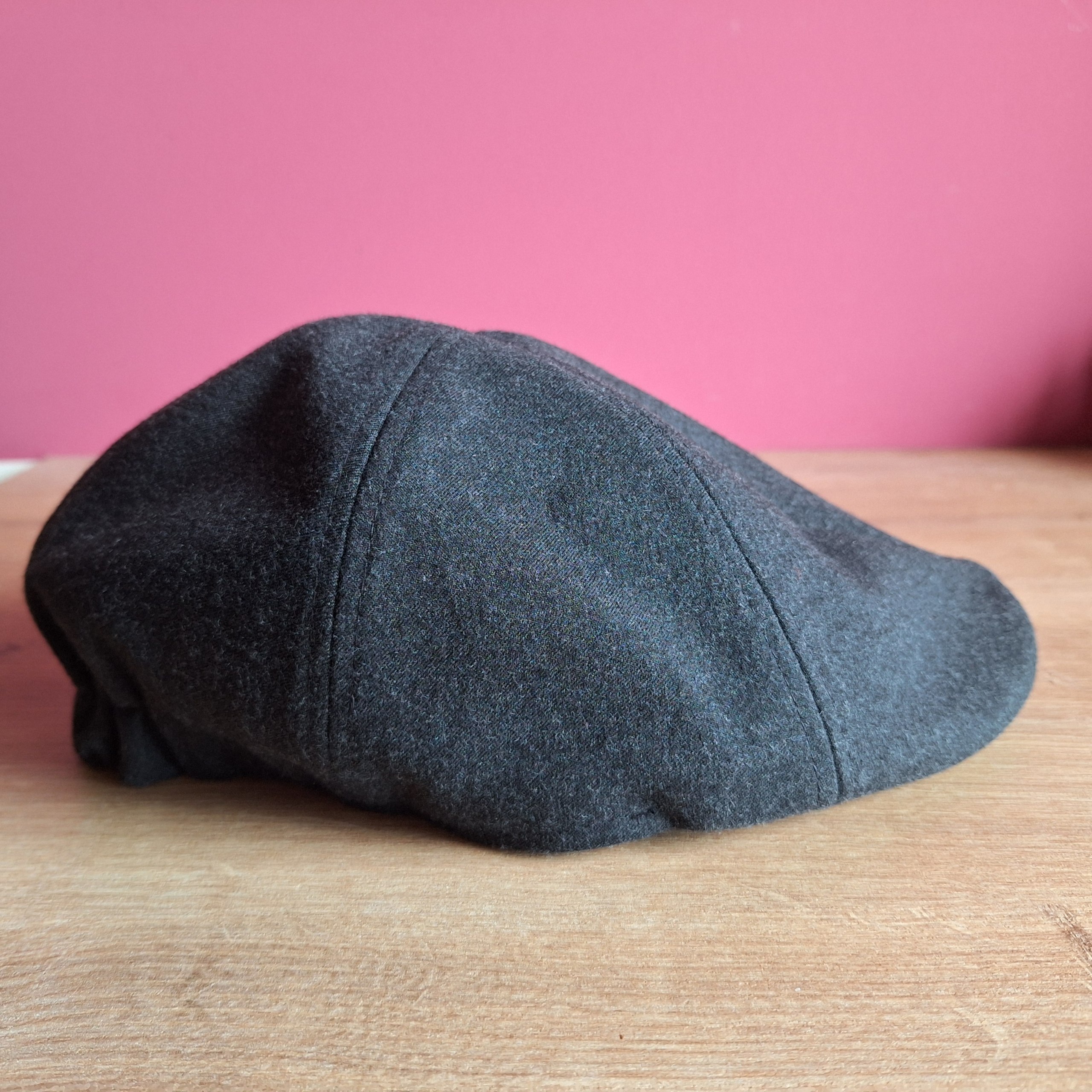 Кепка Zara flat cap, размер M, тёмно-серая