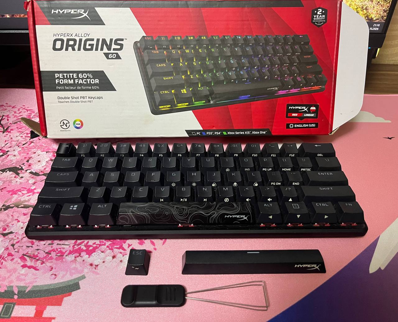 HyperX Alloy Origins 60 клавиатура