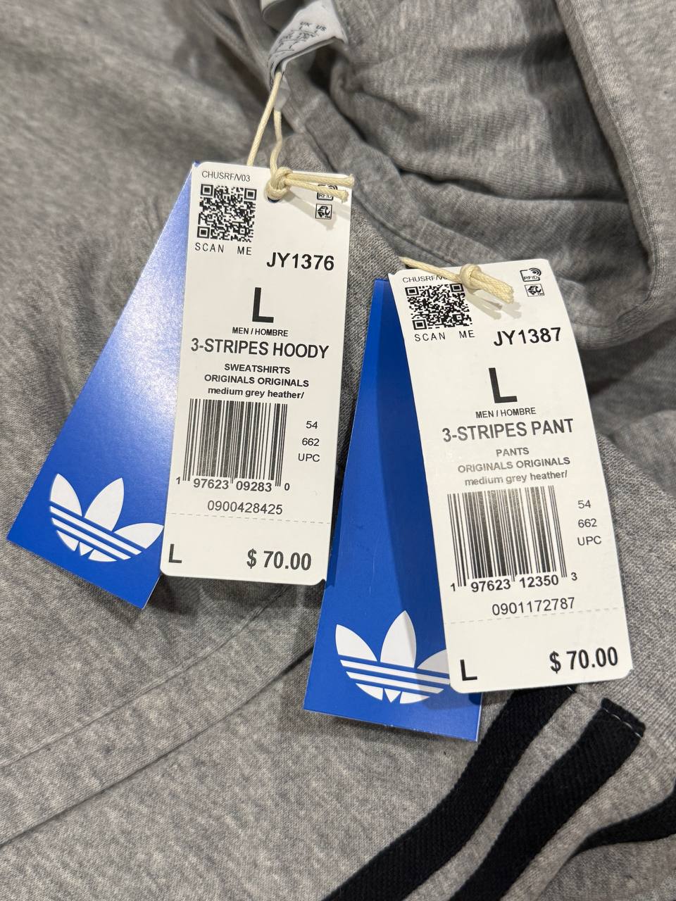 Мужской костюм Adidas, размер L