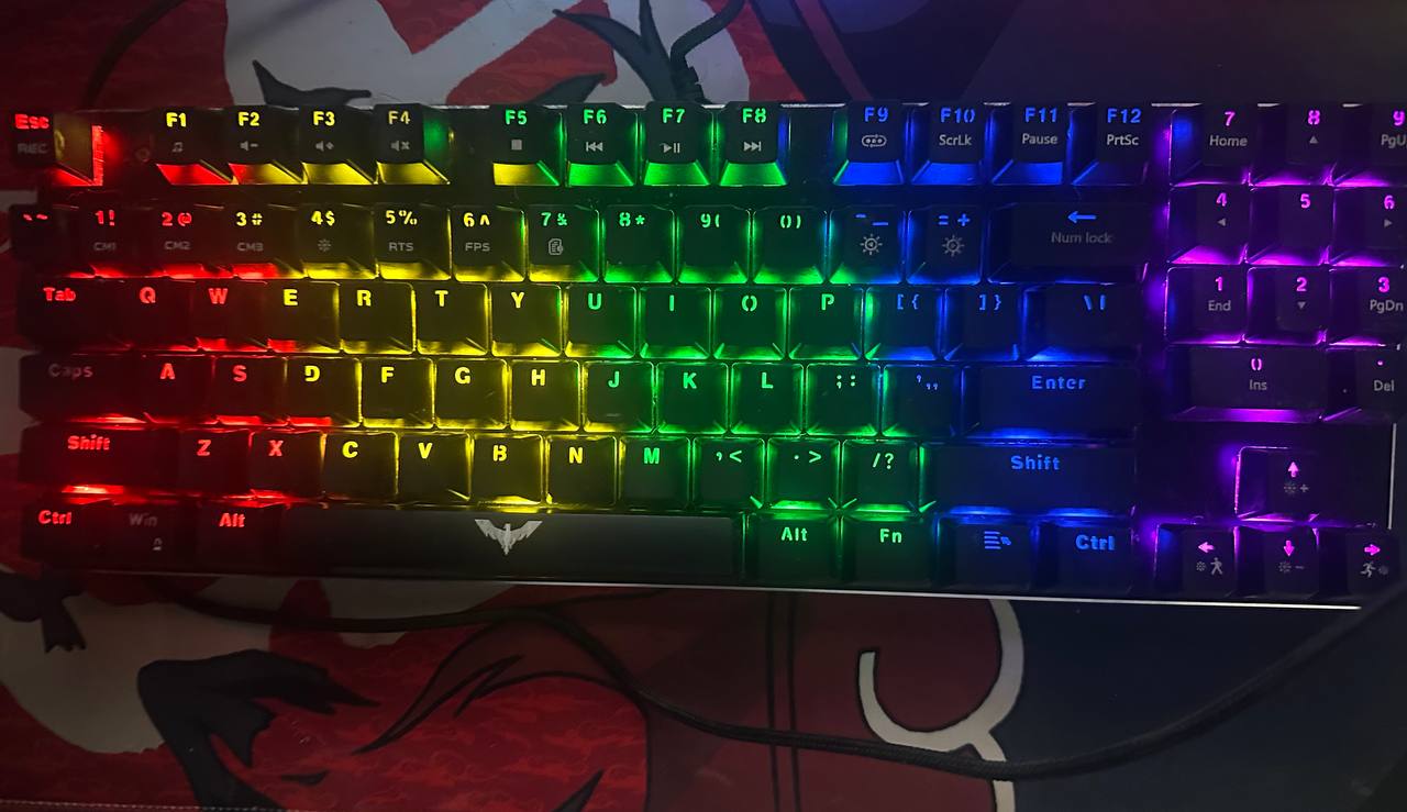 Клавиатура Havit KB486L + мышь Flagpower (комплект)