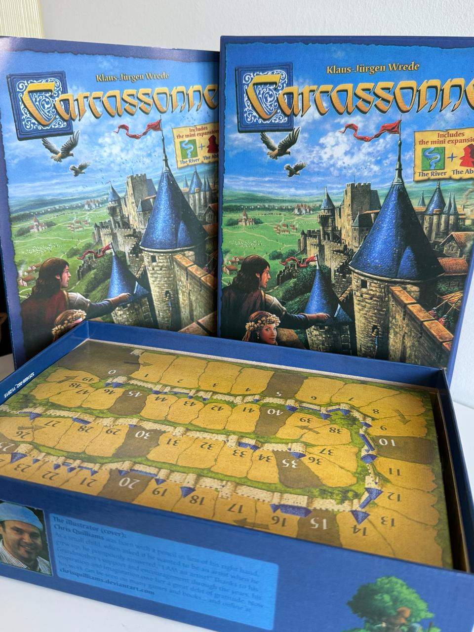 Настольная игра Carcassonne с мини-дополнениями