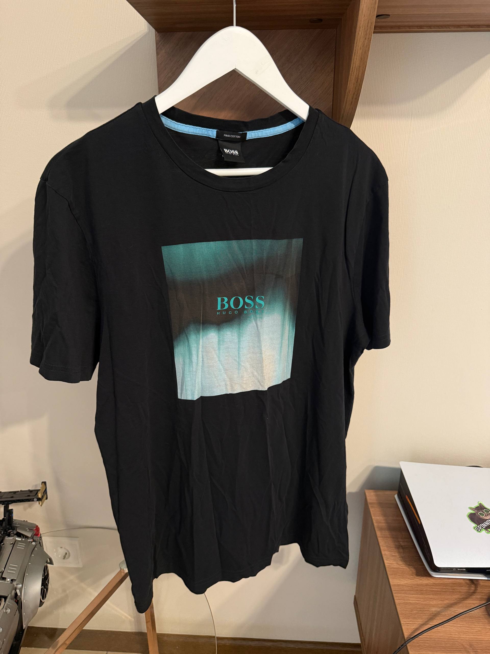 Мужская футболка HUGO Boss, размер S/slim M