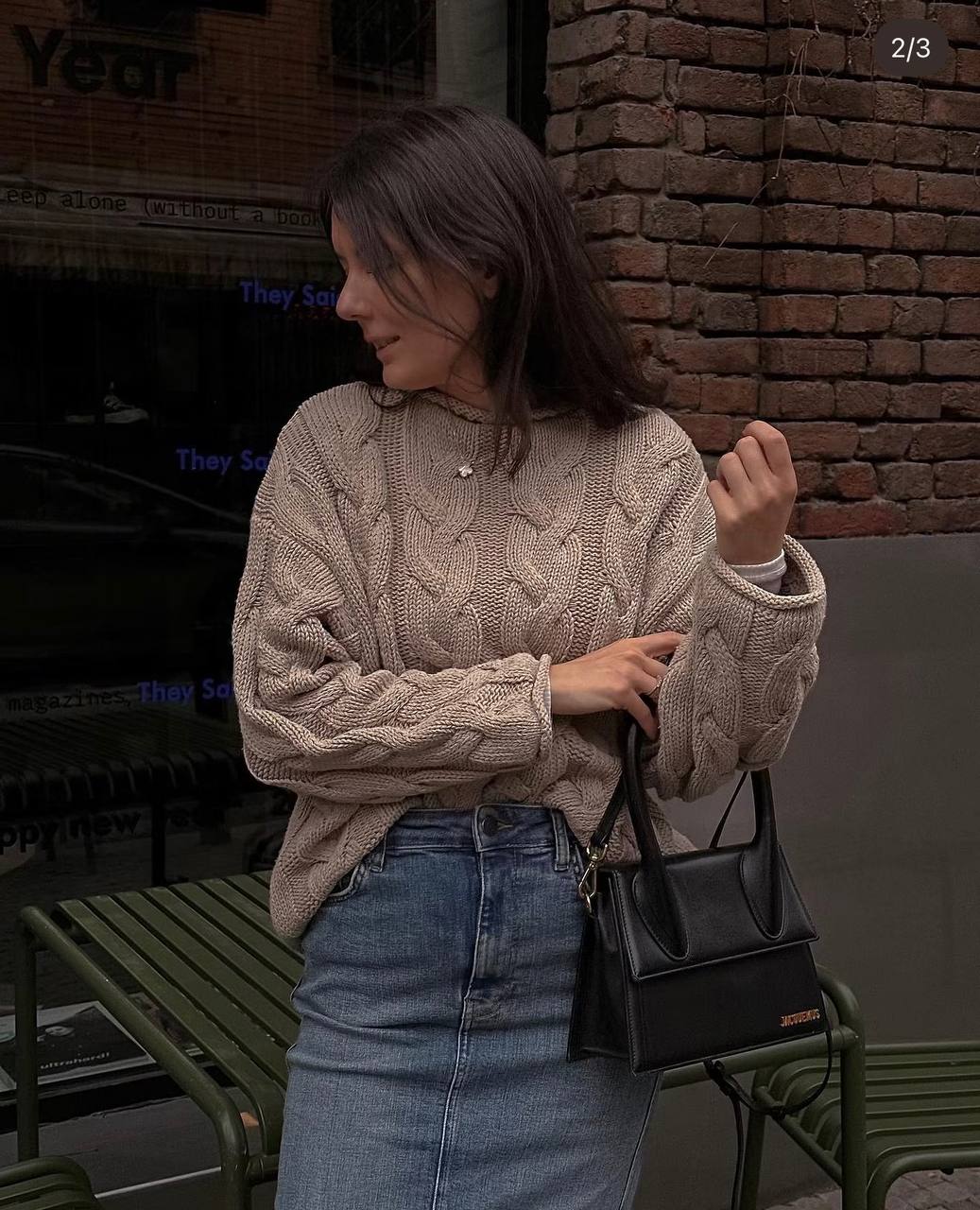 Джинсовая макси юбка ZARA, размер S