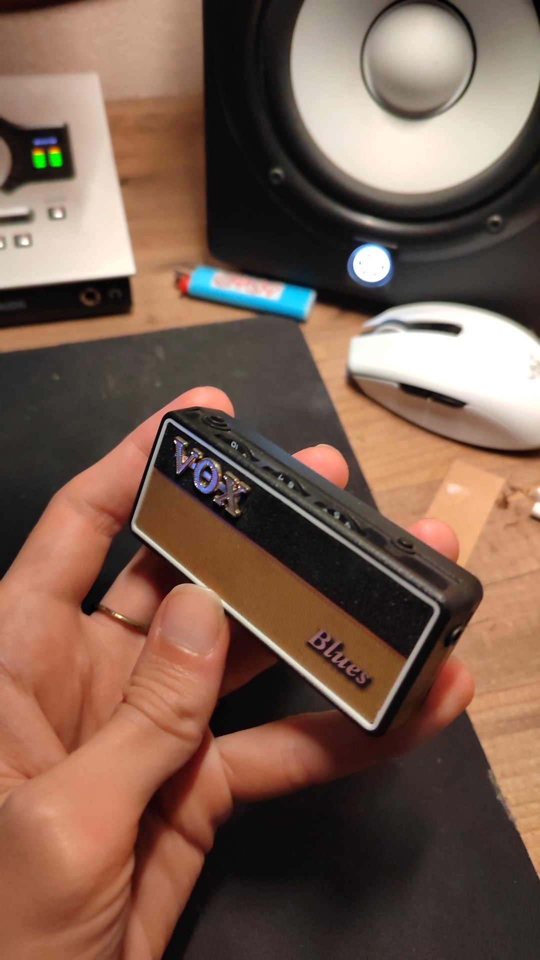 Vox Blues гитарный мини усилитель для наушников