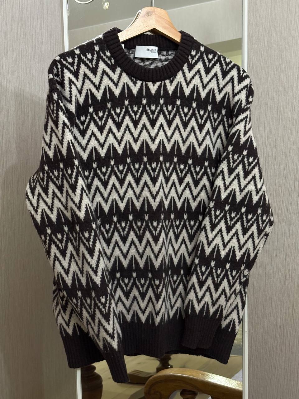 Свитер Selected Homme, 100% шерсть, размер L
