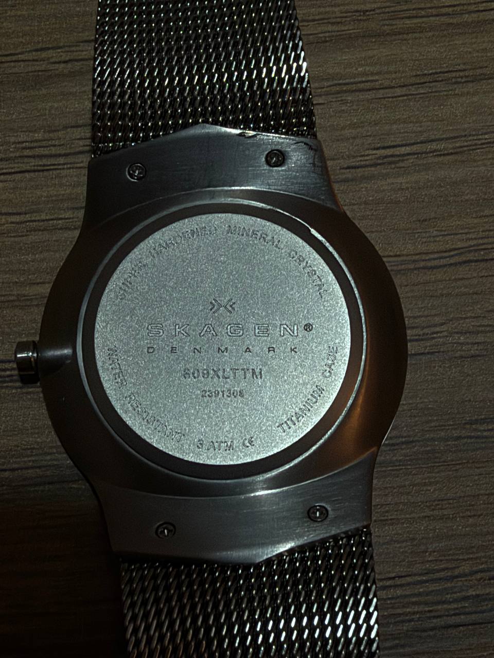 Часы Skagen Denmark 809XLTTM, титан