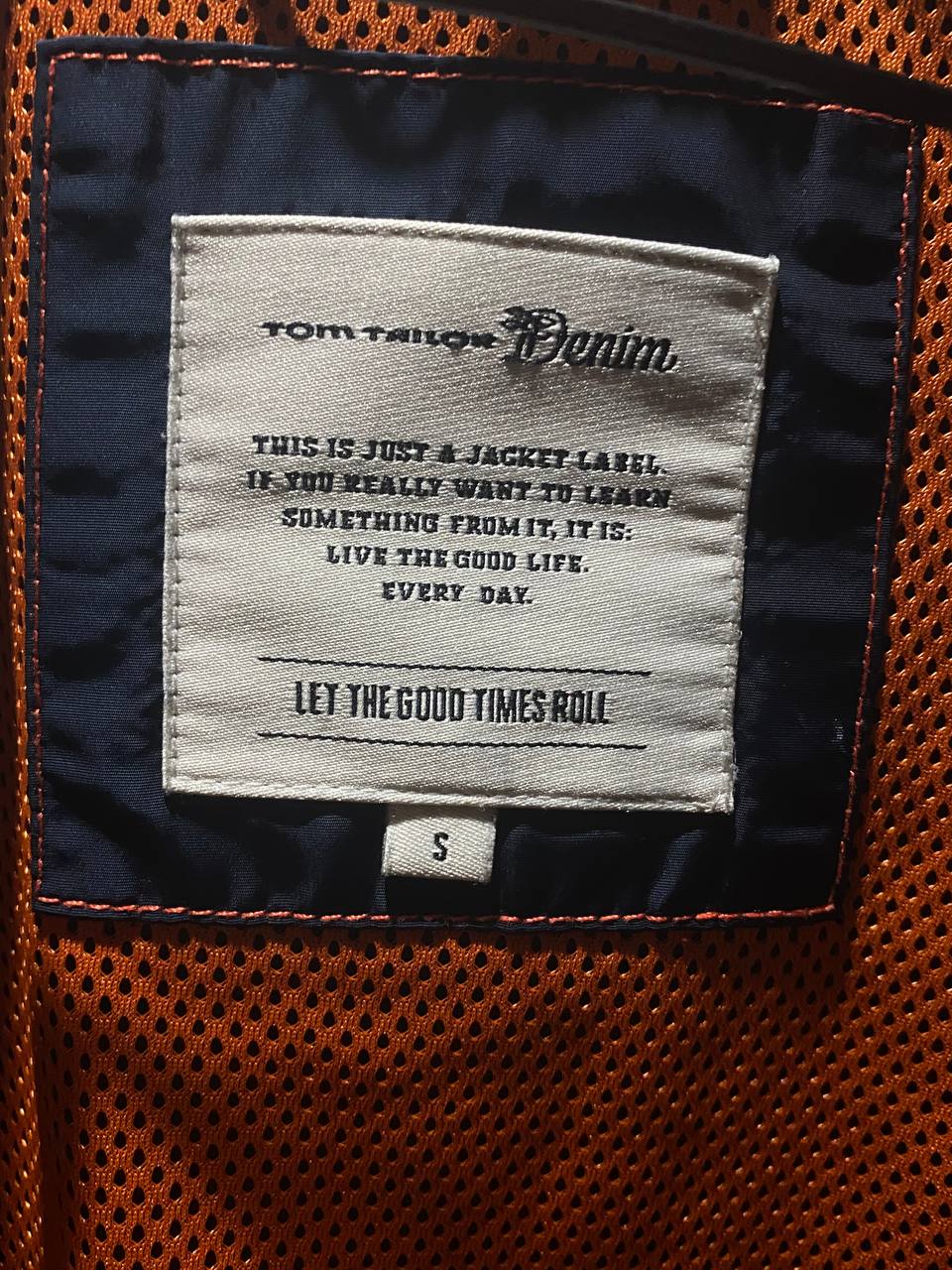 Куртка-ветровка Tom Tailor Denim, размер S