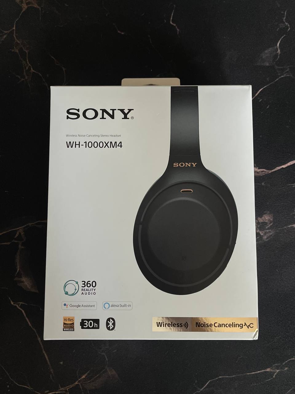 Sony WH-1000XM4 беспроводные наушники с шумоподавлением