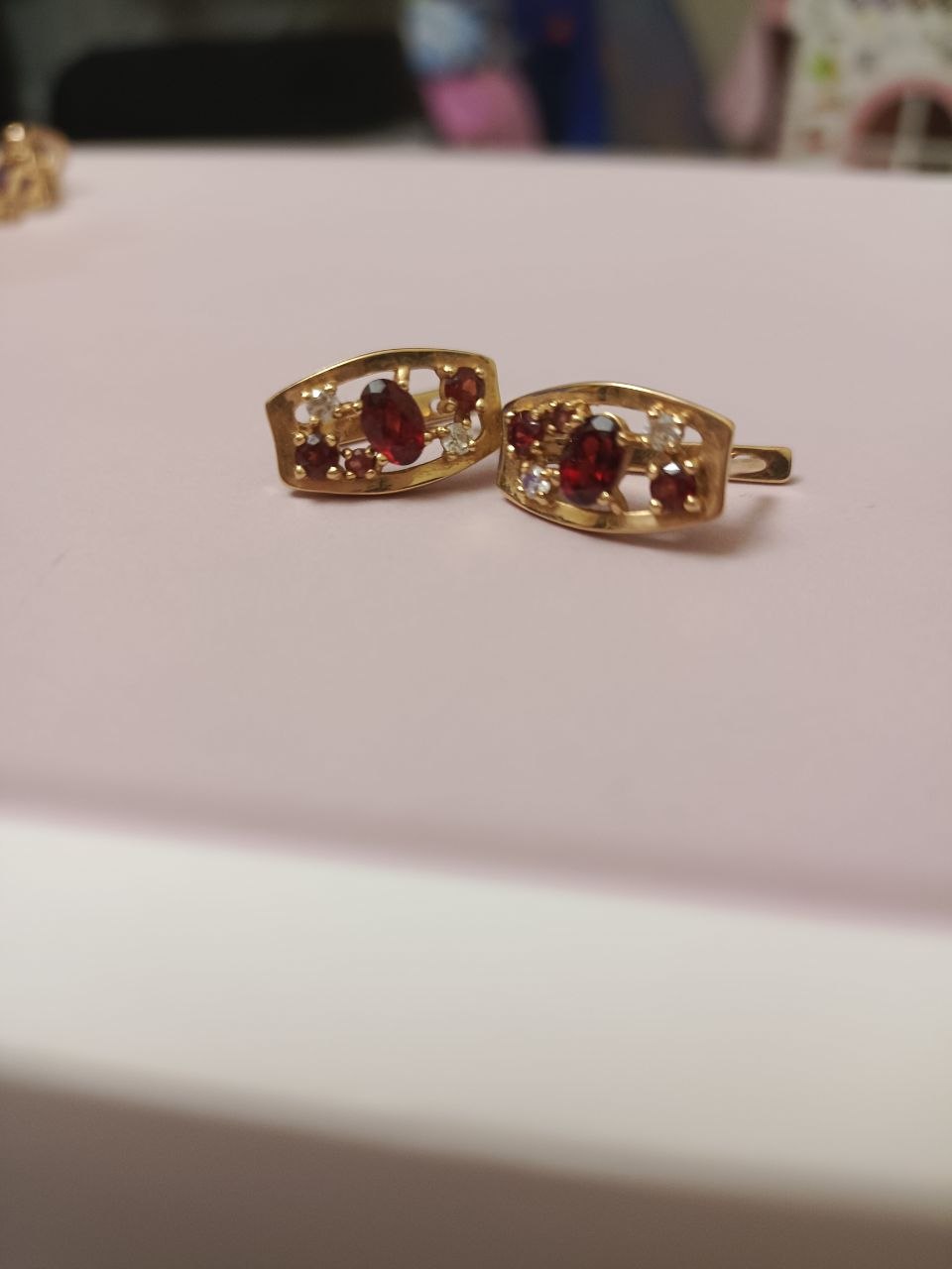 Серьги золото 585 проба