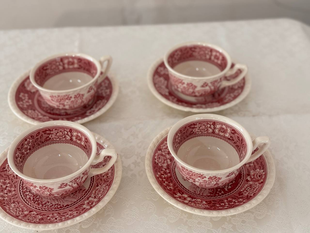 Винтажный набор Villeroy & Boch Rusticana, 4 кофейные пары