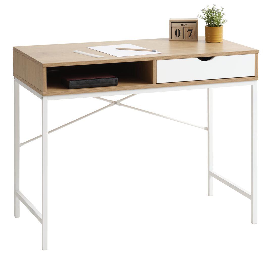 Стол JYSK TRAPPEDAL, массив, 95×48×76 см