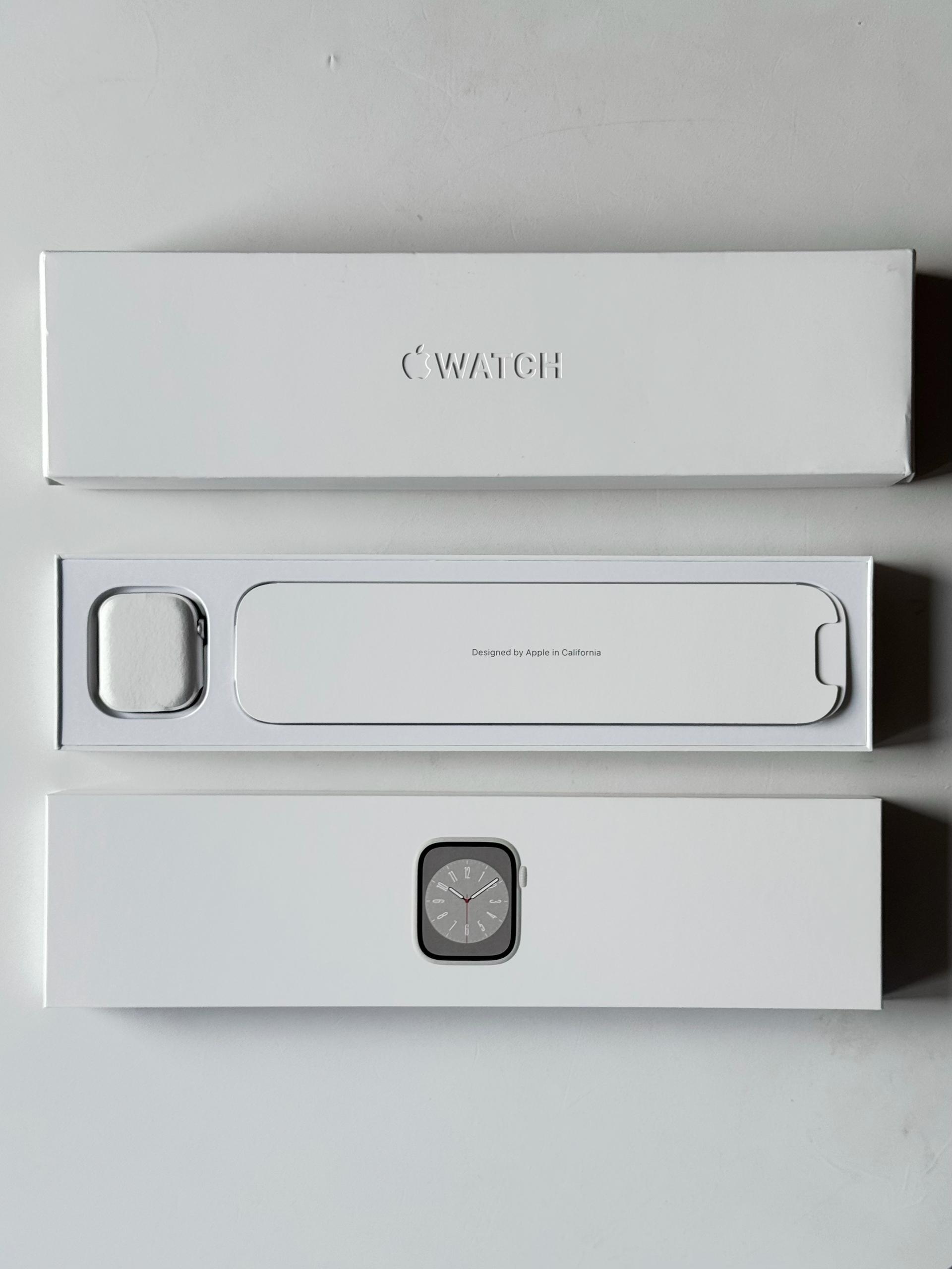 Apple Watch Series 8 41mm Silver Aluminum