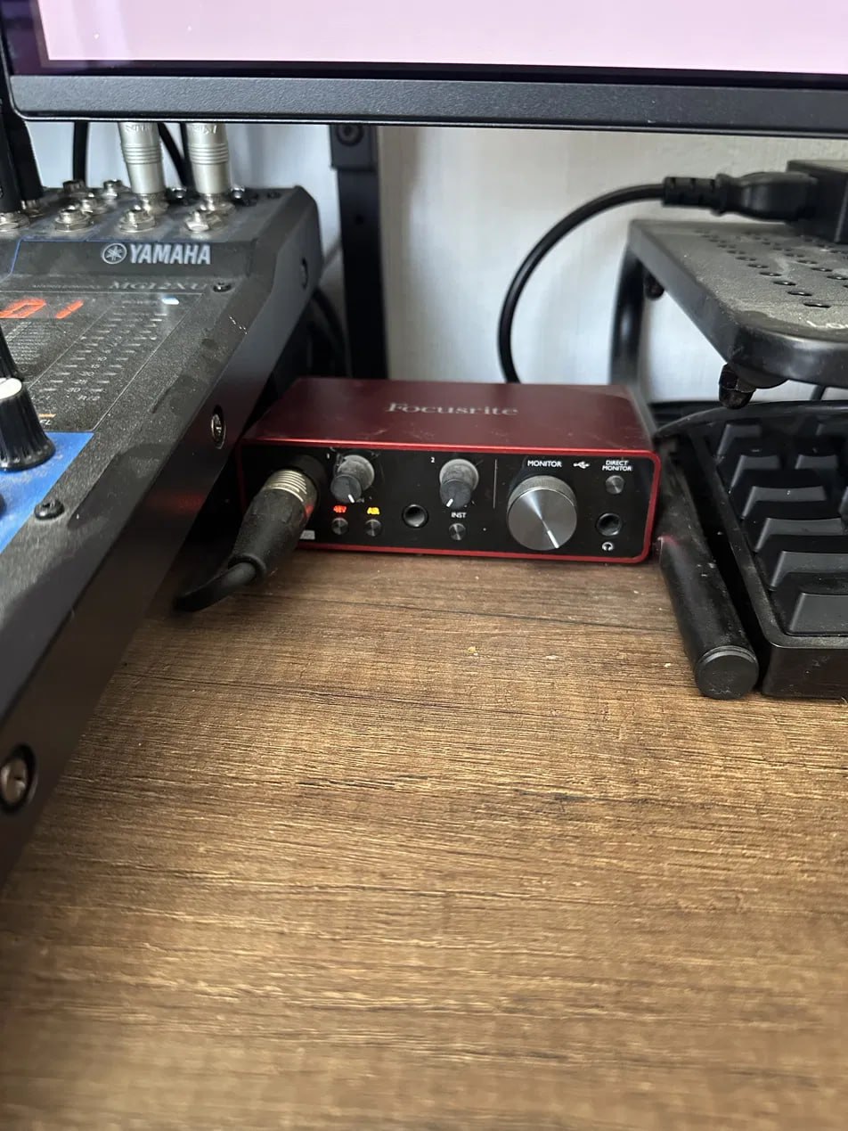 Focusrite Scarlett Solo 3rd Gen аудиоинтерфейс