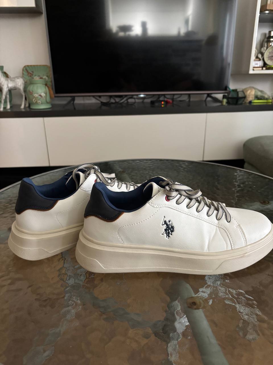 Кроссовки US Polo Assn белые, оригинал