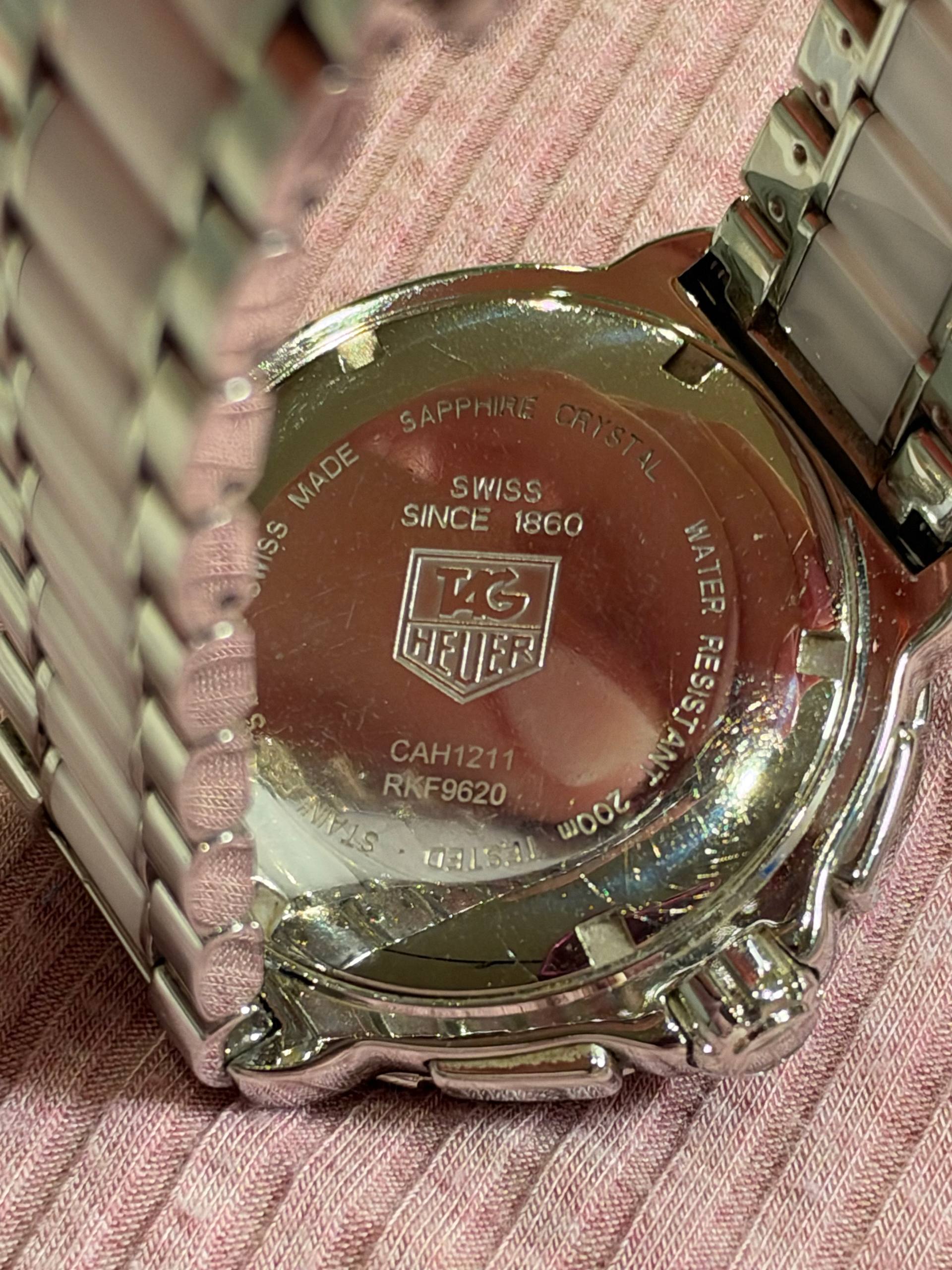 Часы TAG Heuer Formula 1 CAH1211 керамика с бриллиантовыми метками