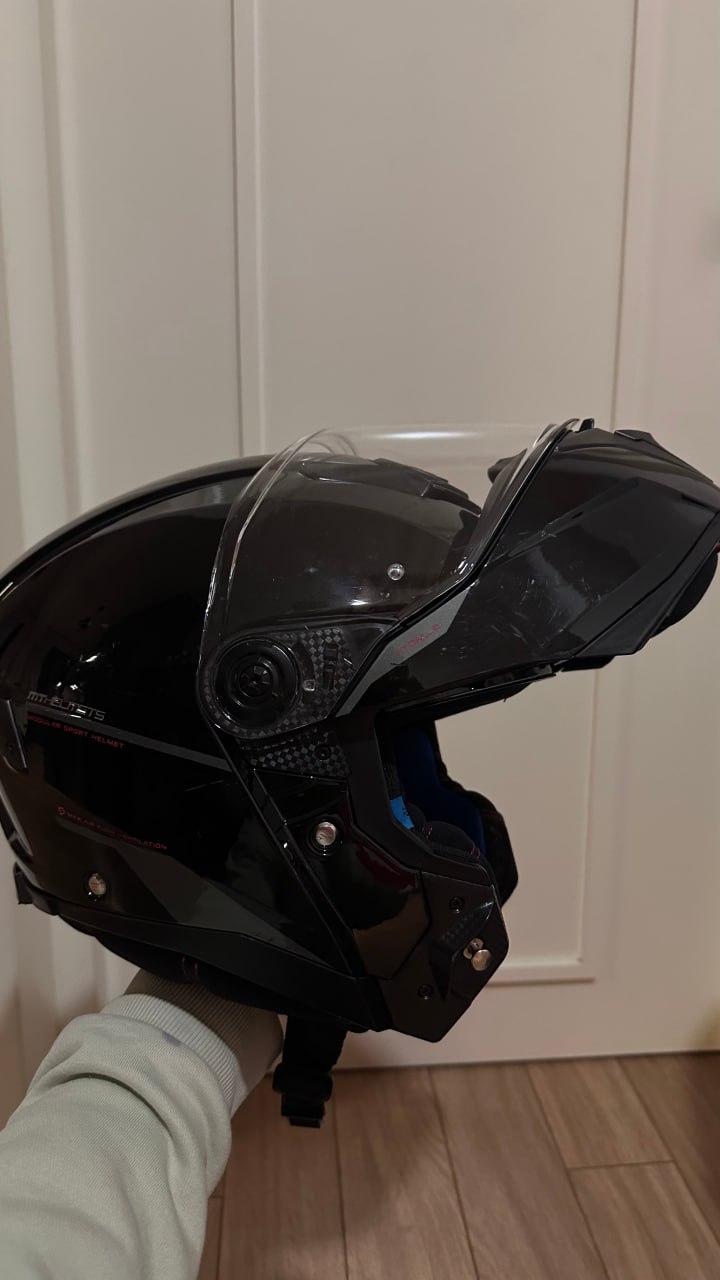 Мотошлем-модуляр MT Helmets Atom 2 SV, размер XL