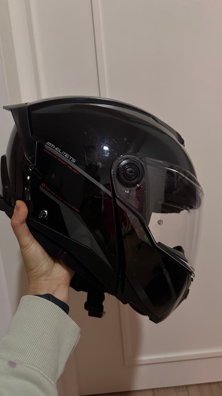 Мотошлем-модуляр MT Helmets Atom 2 SV, размер XL