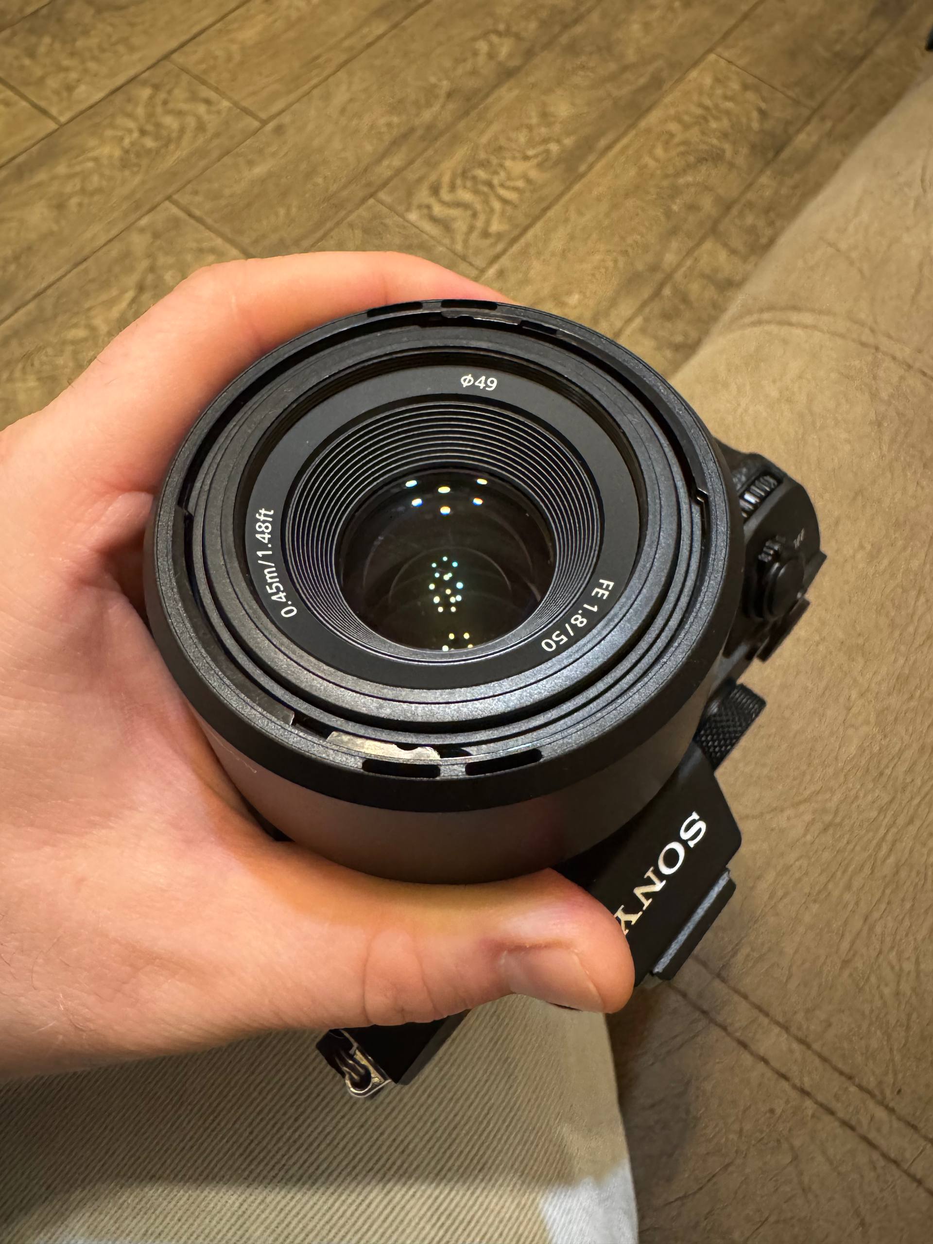 Фотоаппарат Sony A7 III + объектив Sony 50mm f/1.8