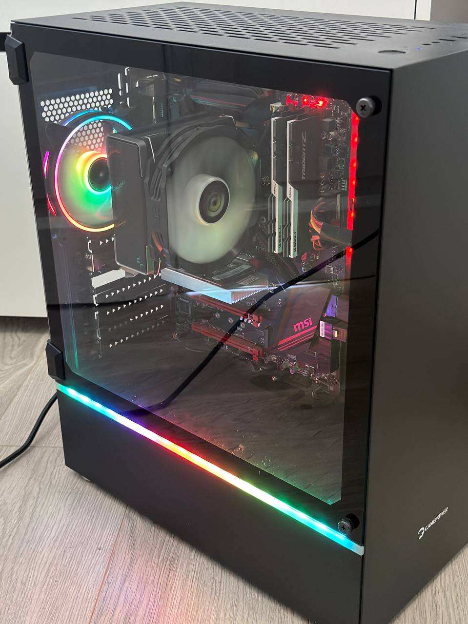 Компьютер Ryzen 7 3800X + MSI X470 Gaming Plus, 16GB 4000MHz, 700W