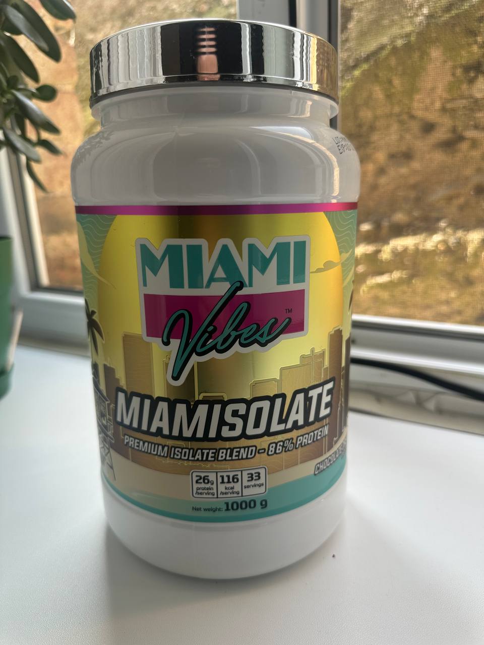 Протеин Miami Vibes Miamisolate, шоколад, 1 кг