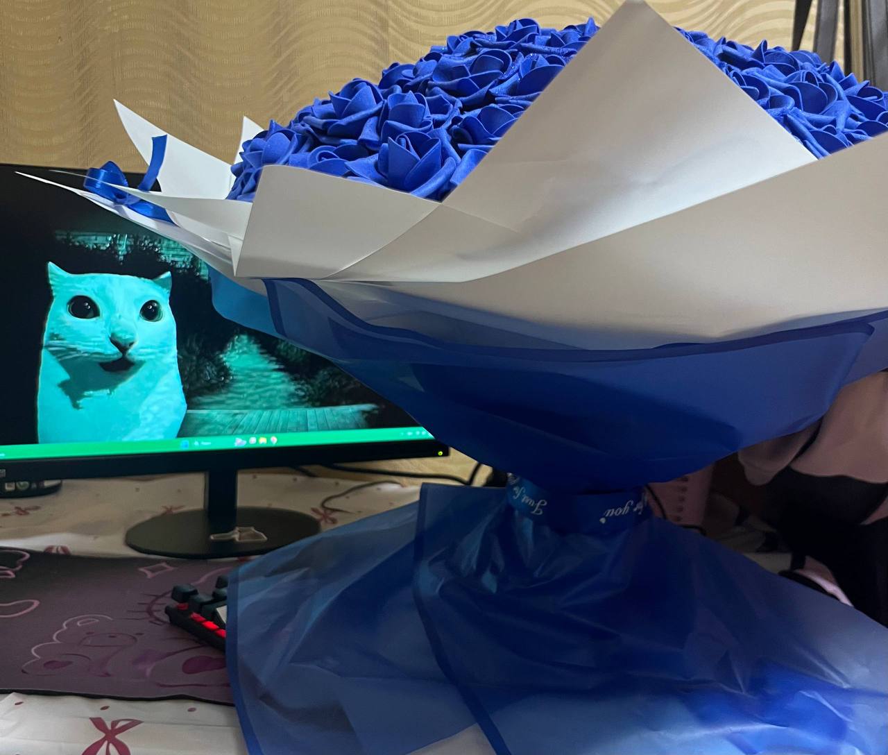 101 искусственная роза