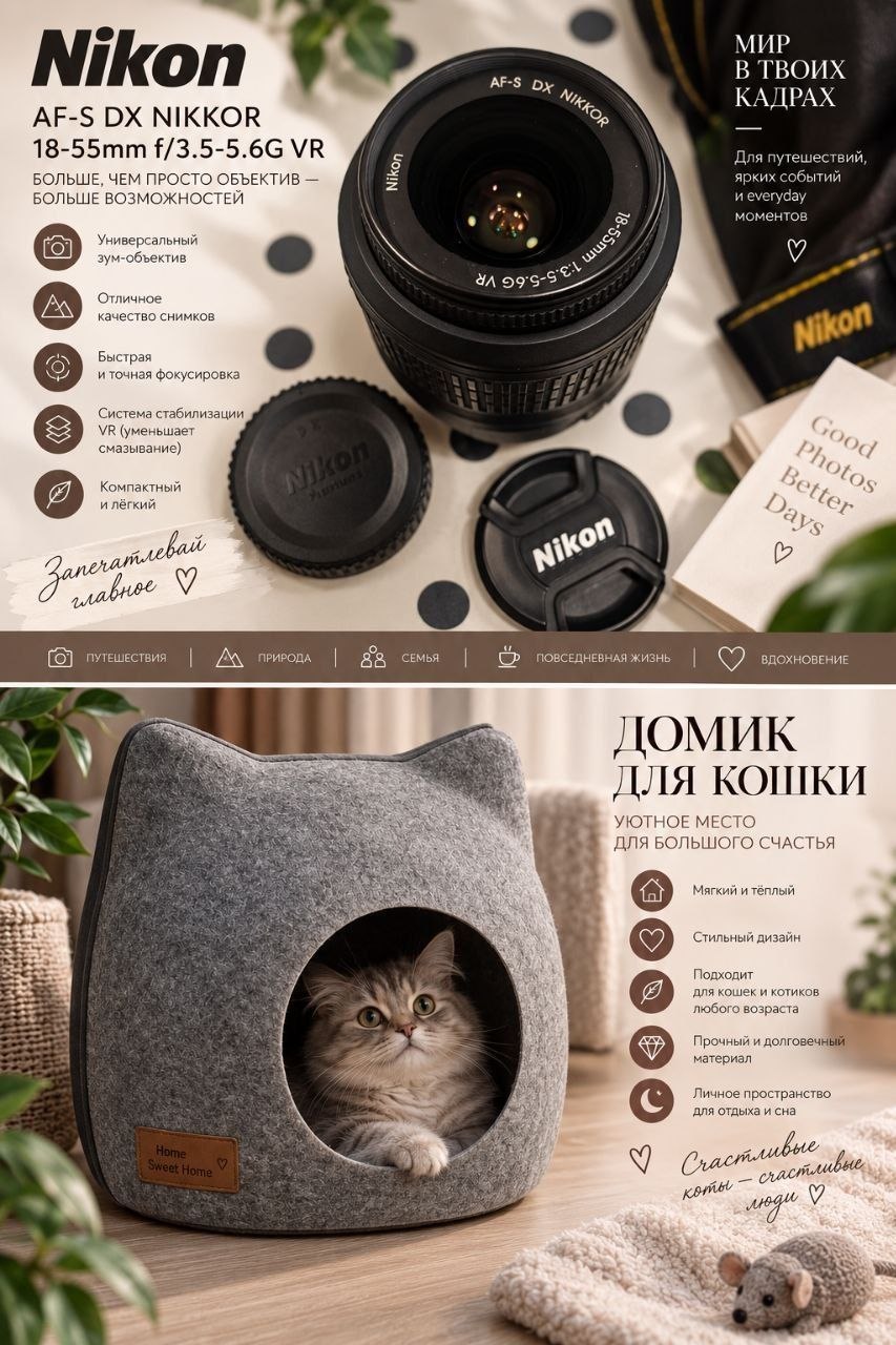 Объектив Nikon 18-55