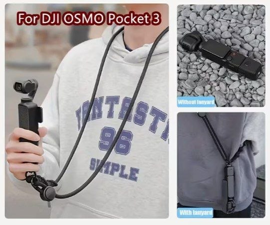 Ремень через плечо для DJI OSMO POCKET 3, Action 3/4/5 Pro