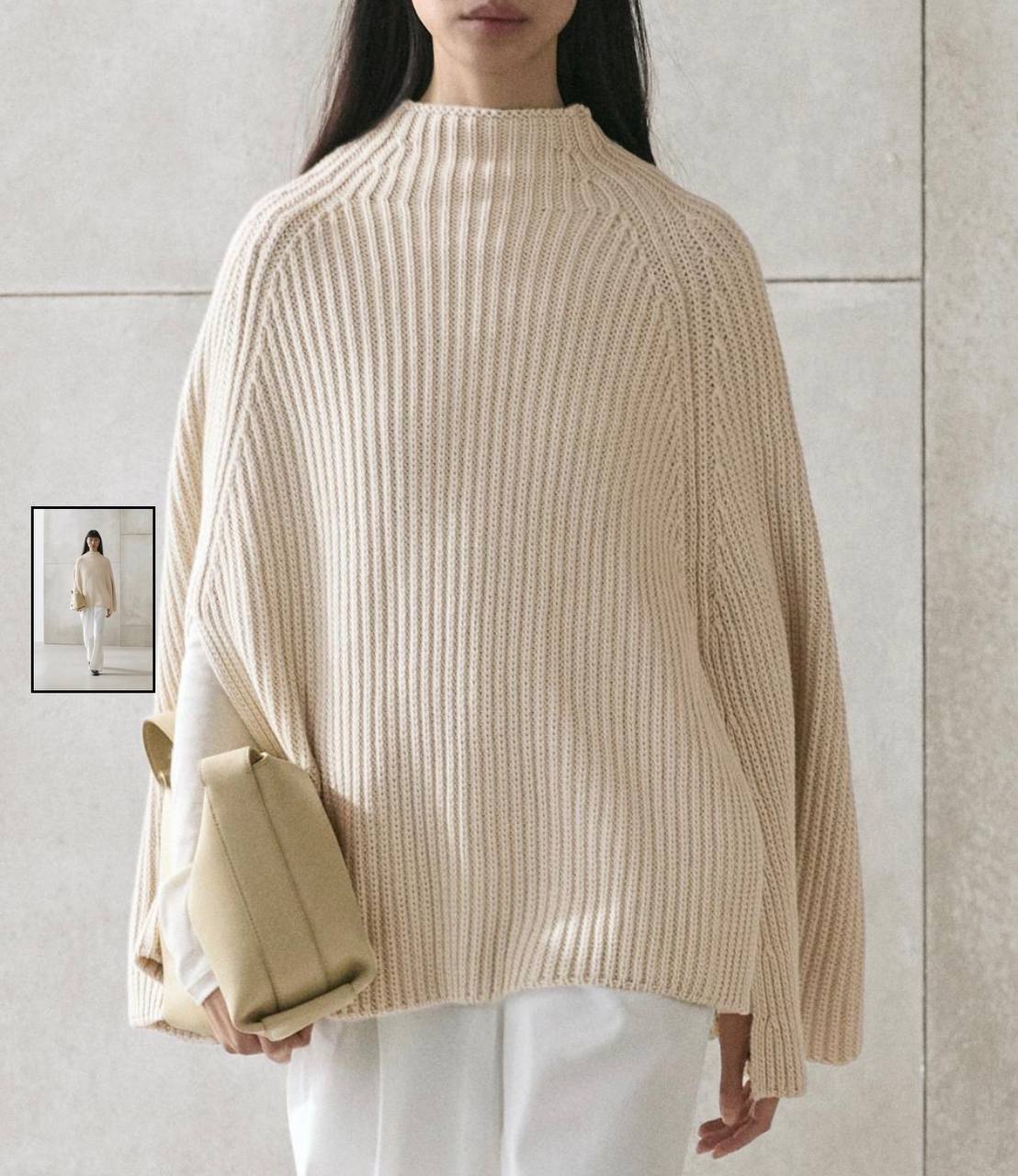 Кейп Massimo Dutti хлопок размер M