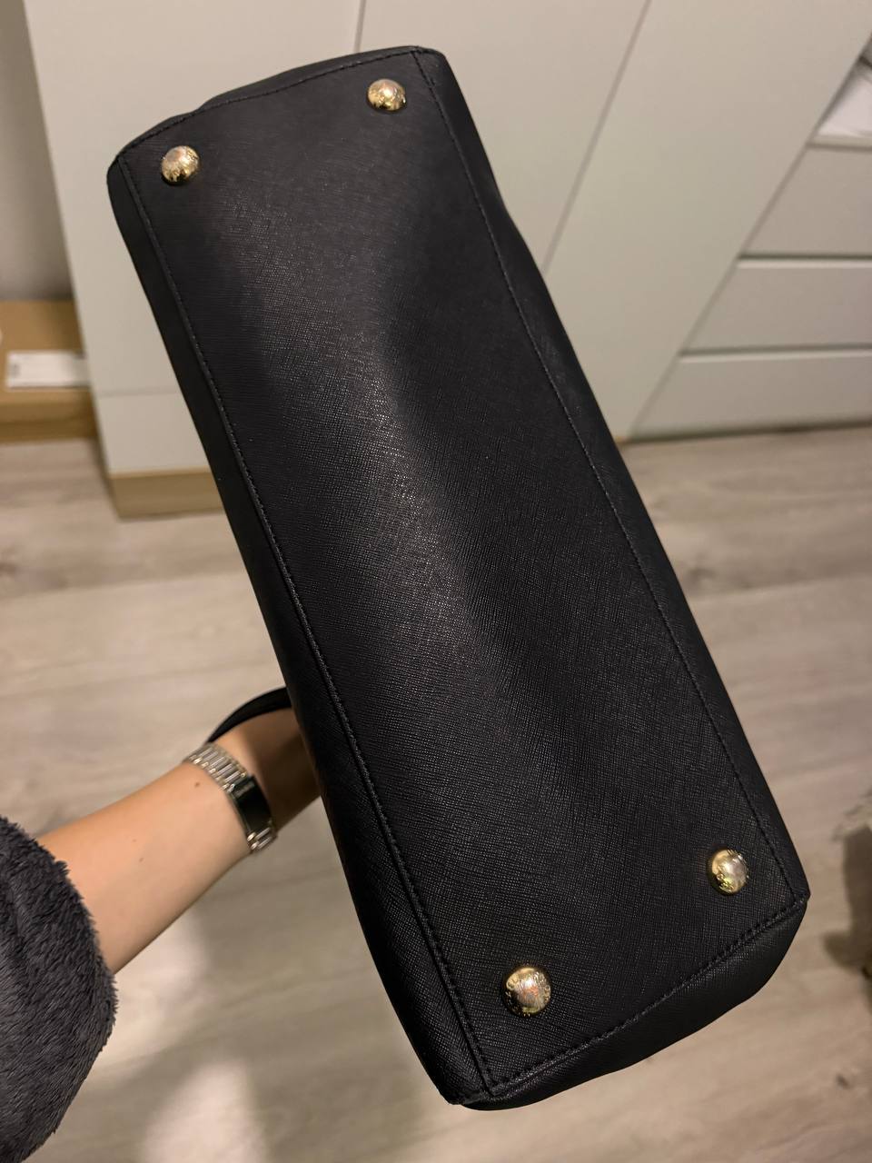 Michael Kors Jet Set Large сумка-тоут из кожи Saffiano